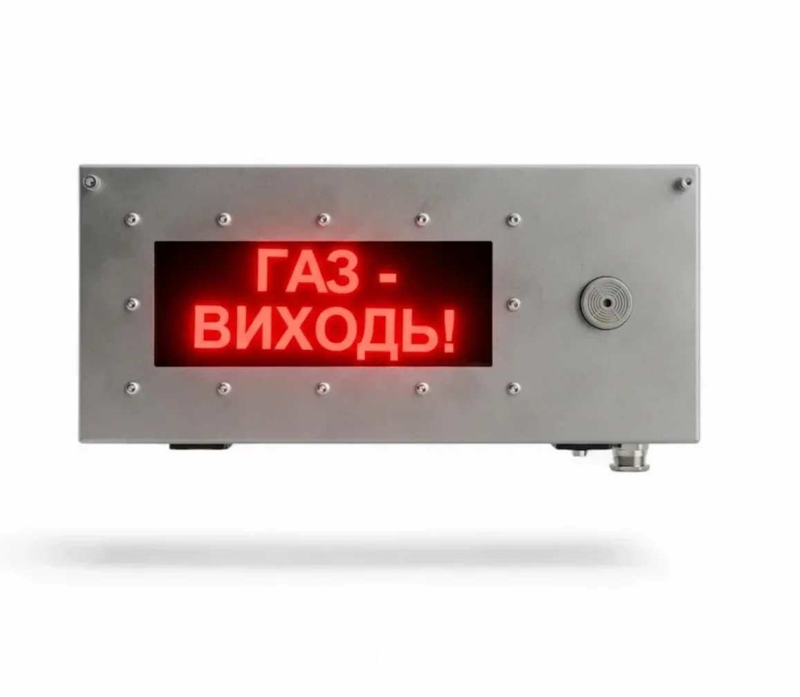 Світлозвуковий оповіщувач вибухозахищений СИГНАЛ-М